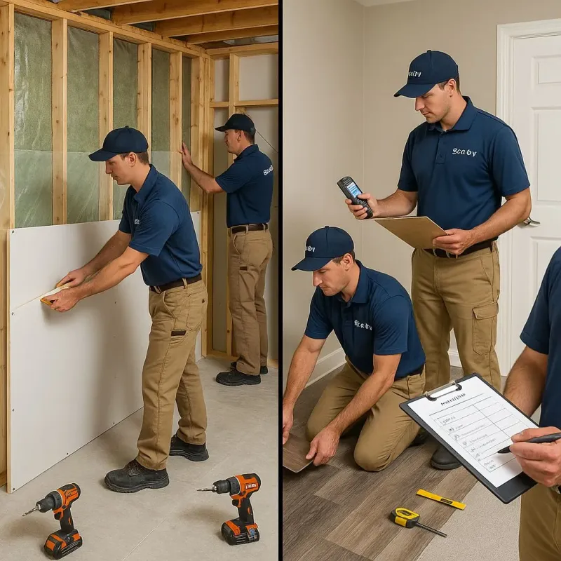 Repairs and Reconstruction process in Cleves, OH