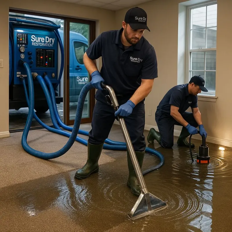 Water Extraction and Removal process in Cleves, OH
